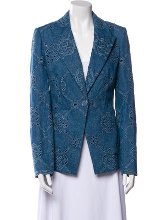 Veronica Beard Tweed Pattern Jacket