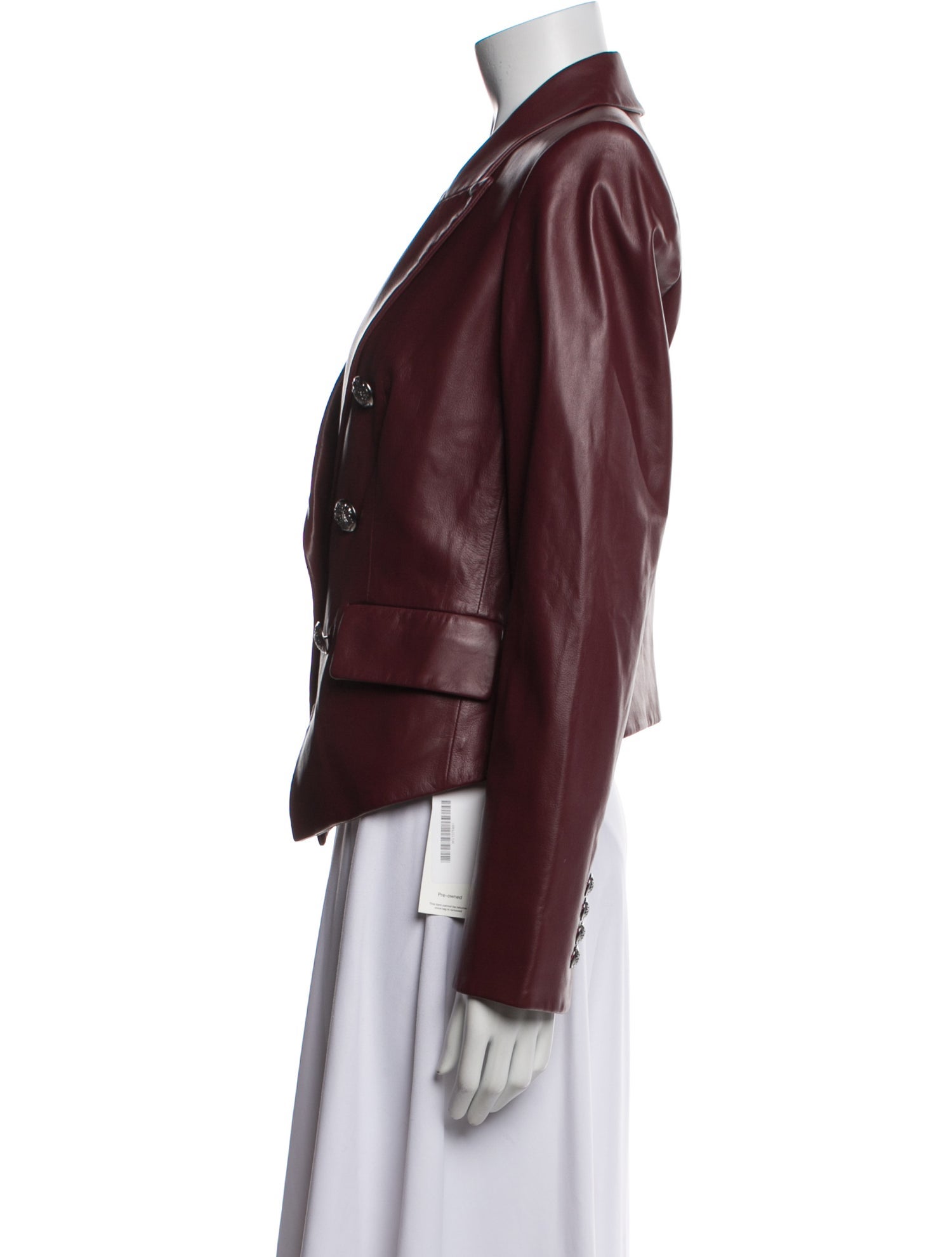 Veronica Beard Leather Blazer