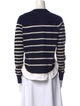 Veronica Beard Merino Wool Striped Sweater