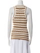 Veronica Beard Striped Scoop Neck Top