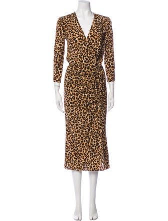 Veronica Beard Silk Long Dress