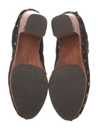 Veronica Beard Suede Studded Accents Chelsea Boots