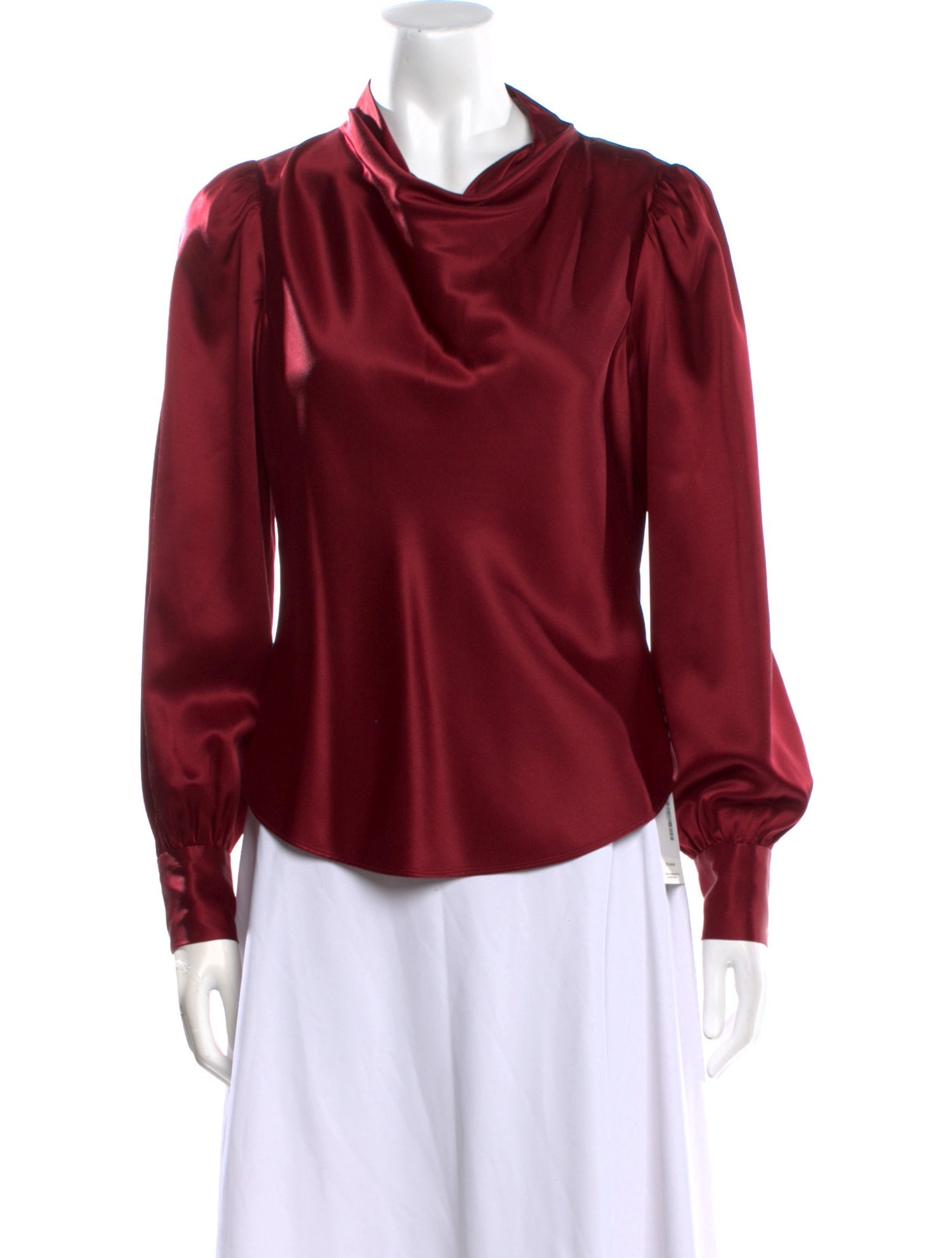 Veronica Beard Silk Cowl Neck Blouse