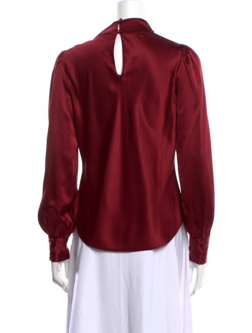 Veronica Beard Silk Cowl Neck Blouse