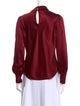 Veronica Beard Silk Cowl Neck Blouse