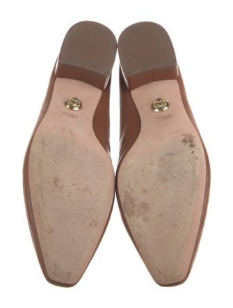 Veronica Beard Leather Bow Accents Pumps