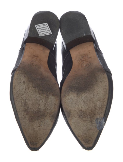 Veronica Beard Leather Chain-Link Accents Pumps