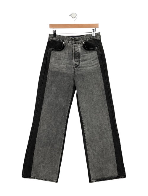 Veronica Beard Taylor Wide Leg Jeans