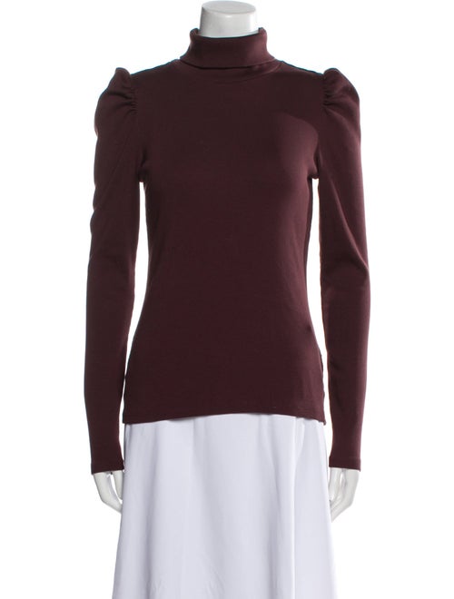Veronica Beard Turtleneck Long Sleeve Sweatshirt