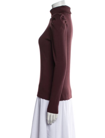 Veronica Beard Turtleneck Long Sleeve Sweatshirt