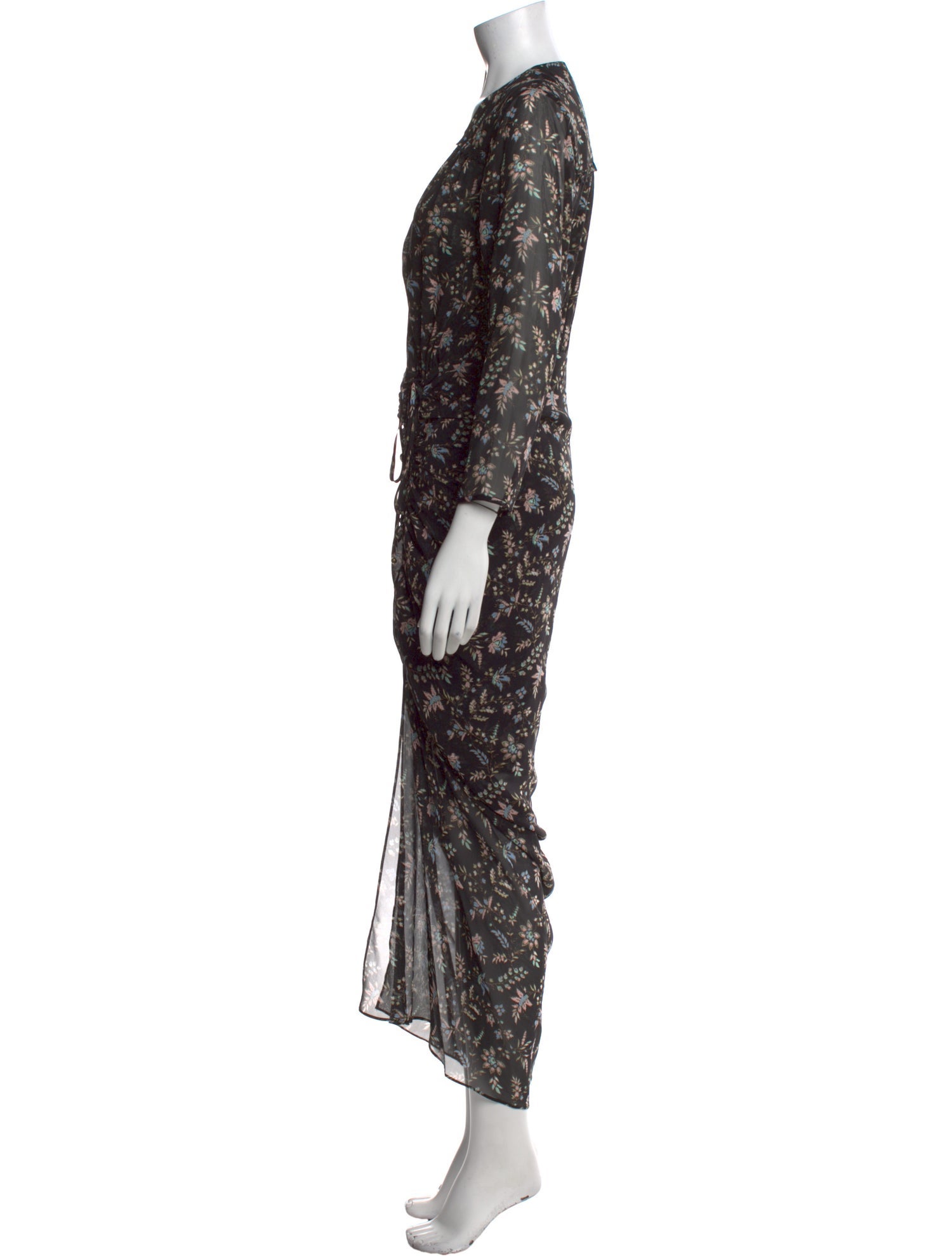 Veronica Beard Silk Long Dress