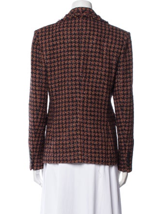 Veronica Beard Plaid Print Blazer