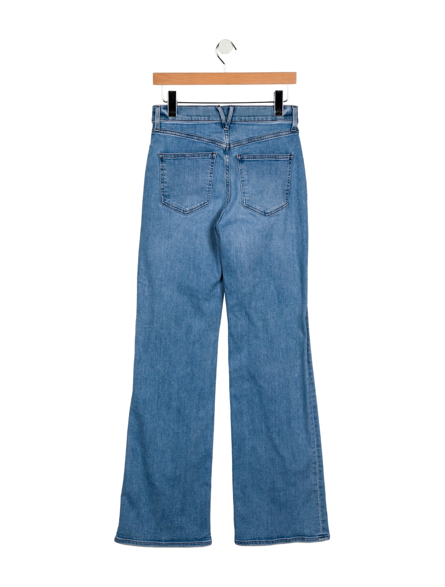 Veronica Beard High-Rise Wide Leg Jeans