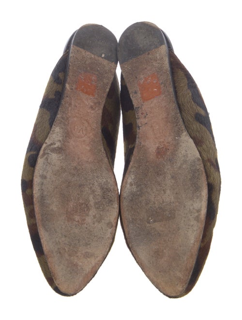Veronica Beard Ponyhair Printed Mules