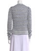 Veronica Beard Striped V-Neck Sweater