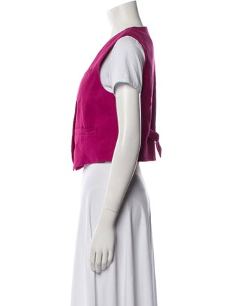 Veronica Beard Linen Vest