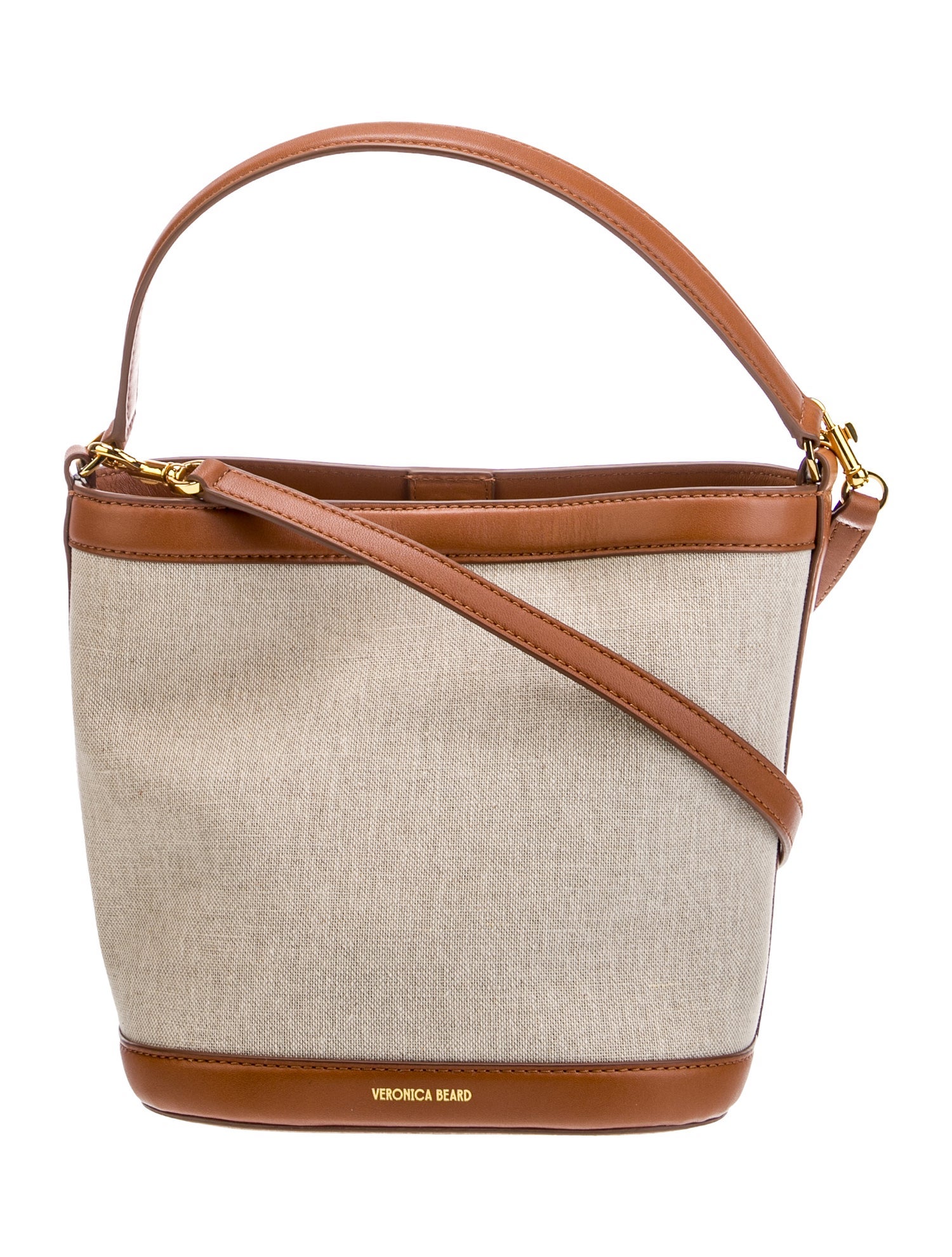Veronica Beard Canvas Top Handle Bag