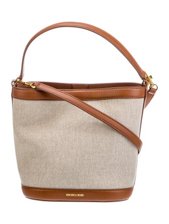 Veronica Beard Canvas Top Handle Bag