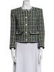 Veronica Beard Tweed Pattern Evening Jacket