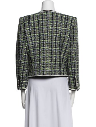 Veronica Beard Tweed Pattern Evening Jacket