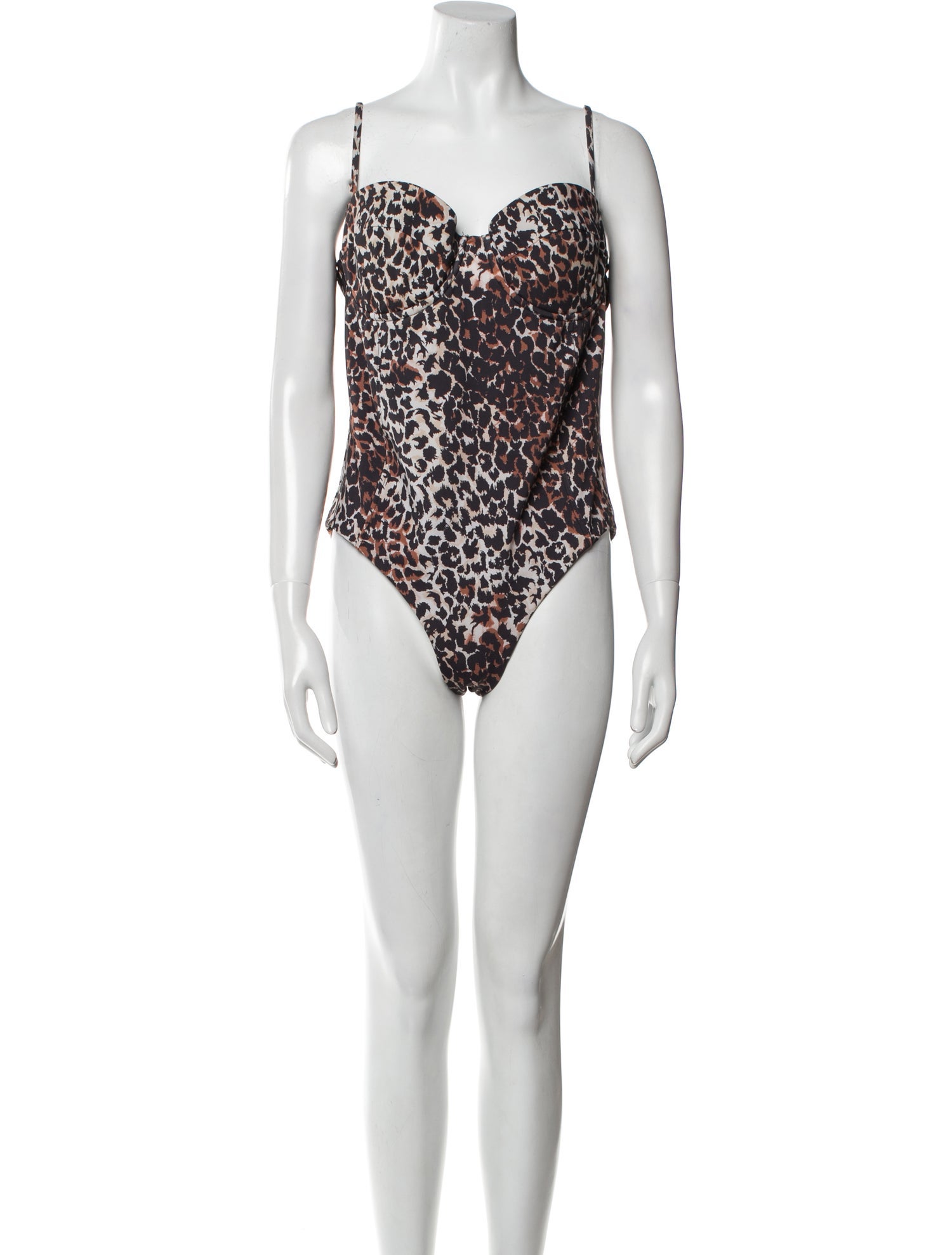 Veronica Beard Animal Print One-Piece