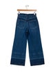 Veronica Beard Low-Rise Wide Leg Jeans