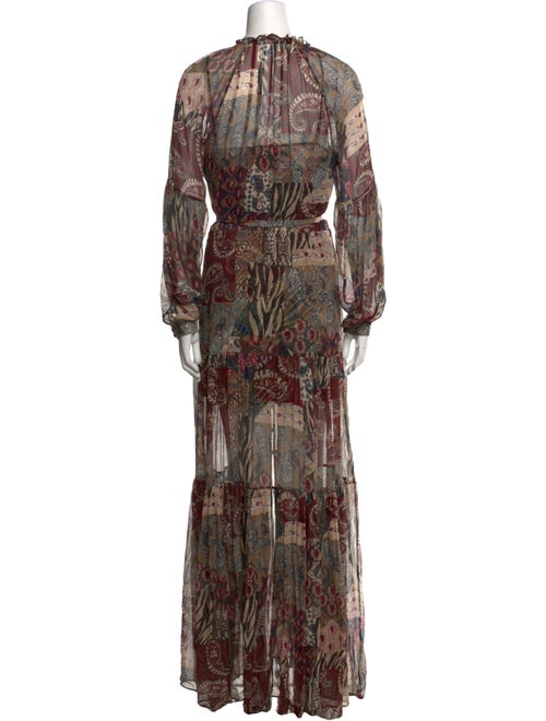 Veronica Beard Silk Long Dress