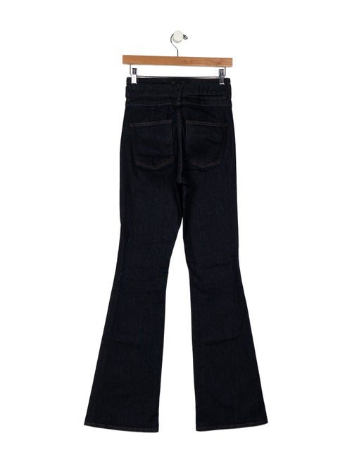 Veronica Beard High-Rise Wide Leg Jeans