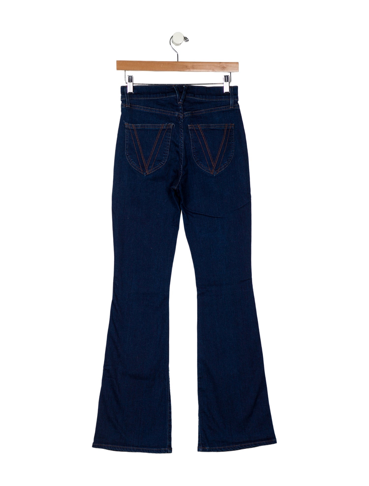Veronica Beard Mid-Rise Wide Leg Jeans