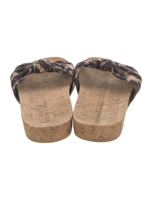 Veronica Beard Animal Print Slides