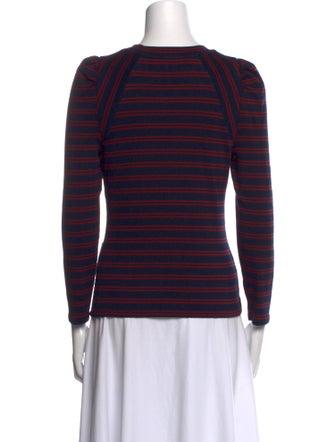 Veronica Beard Supima Cotton Striped Top