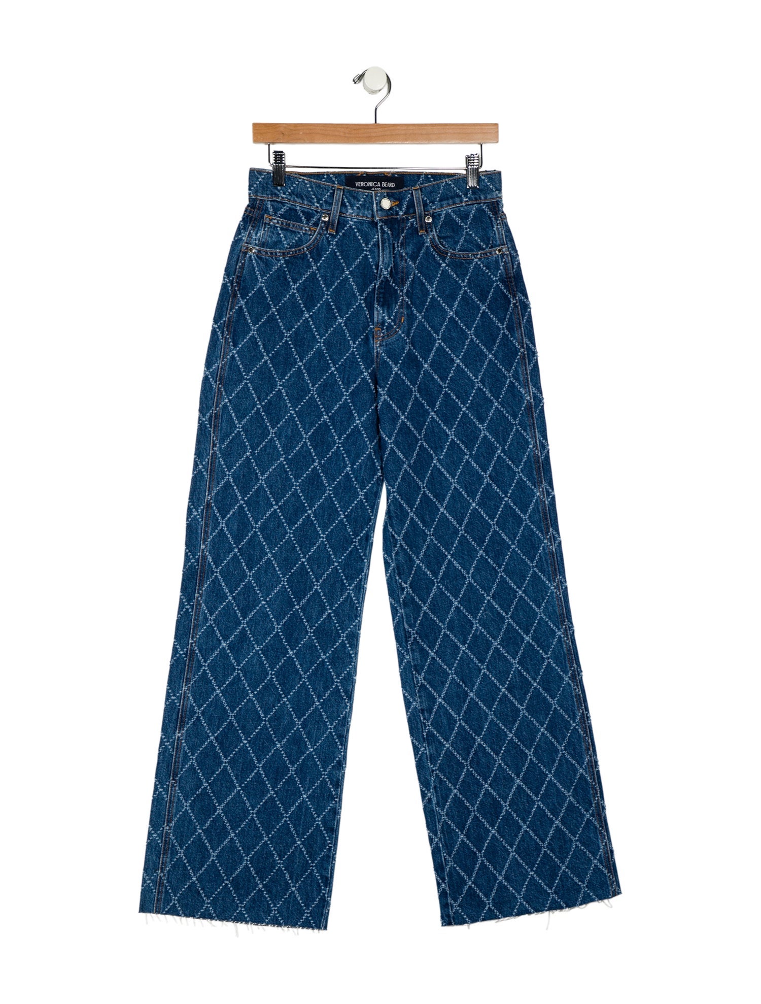 Veronica Beard High-Rise Wide Leg Jeans w/ Tags