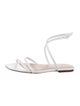 Veronica Beard Embossed Leather Sandals