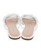 Veronica Beard Embossed Leather Sandals