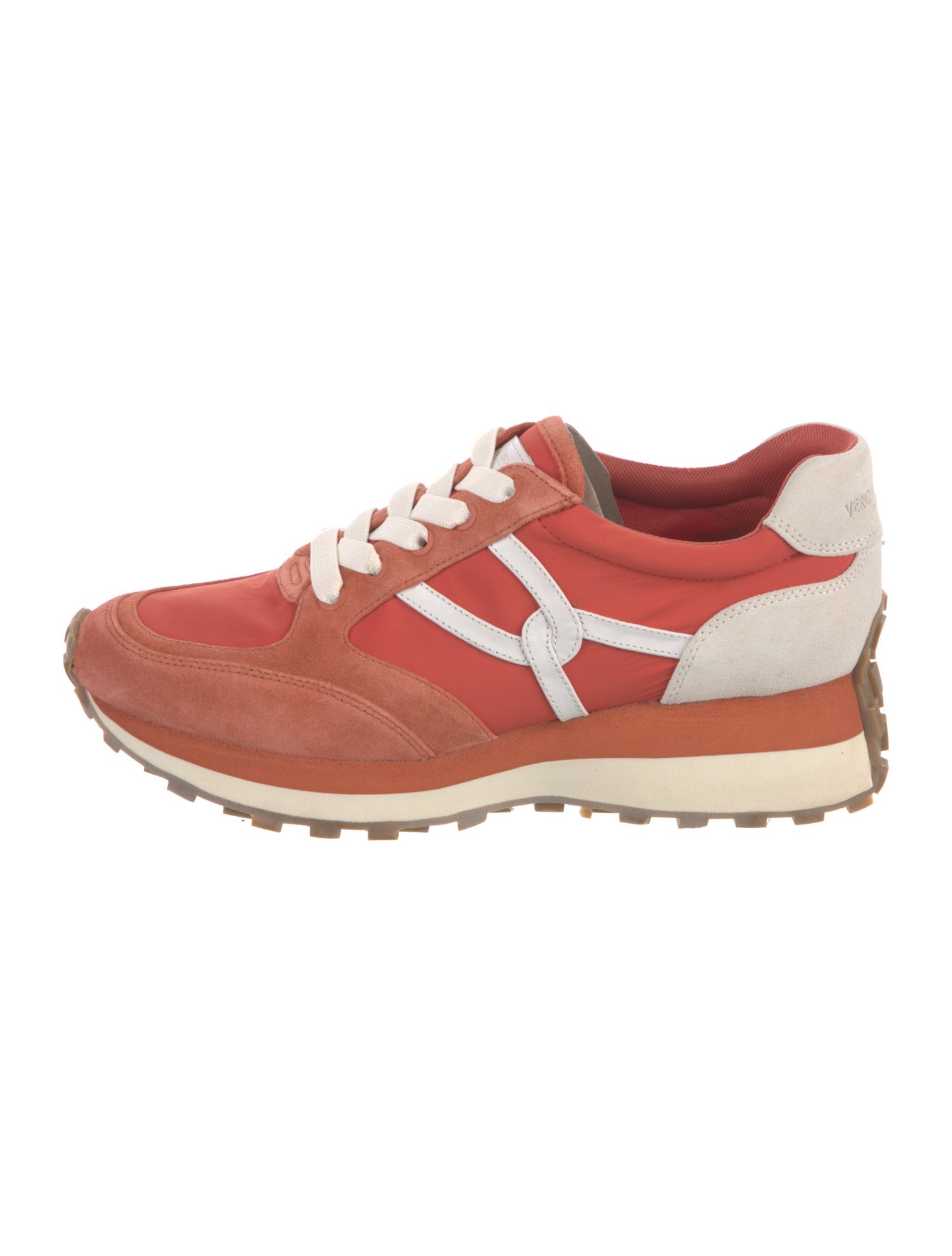 Veronica Beard Suede Leather Trim Embellishment Sneakers