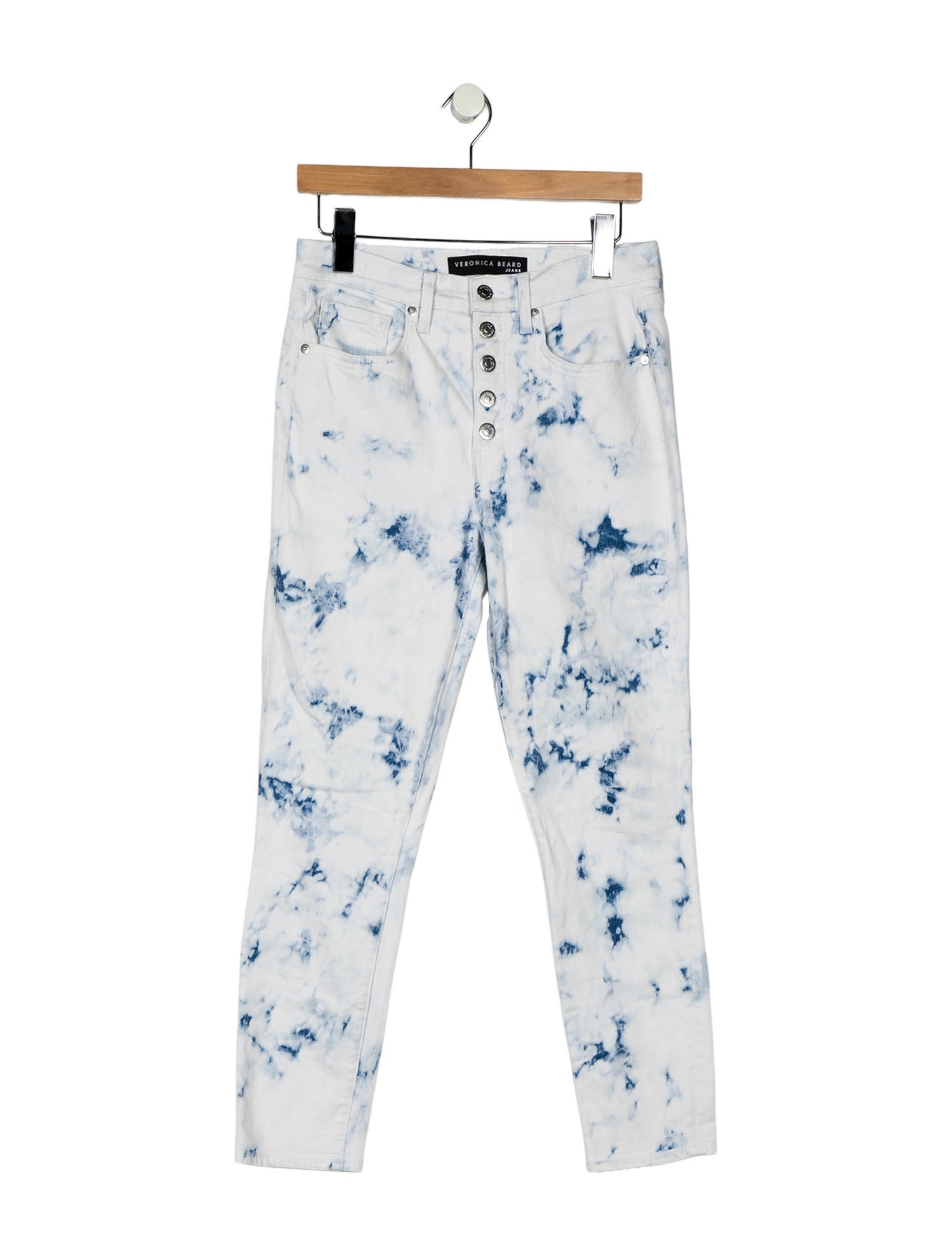 Veronica Beard Mid-Rise Skinny Leg Jeans