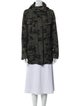 Veronica Beard Wool Printed Parka