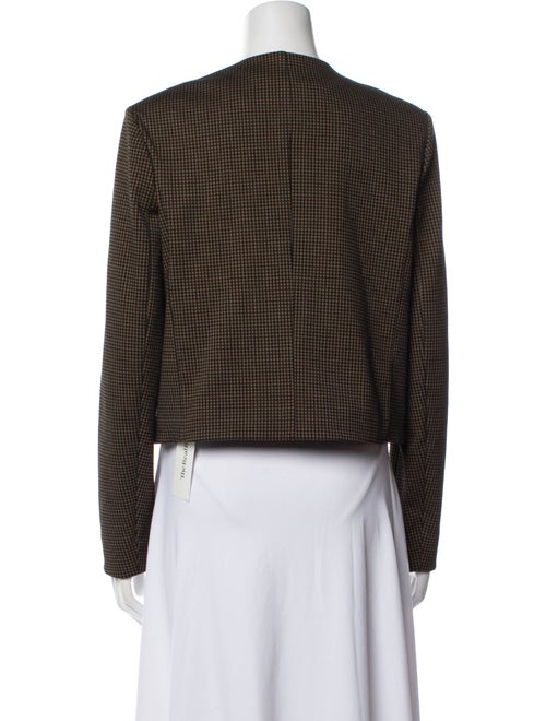 Veronica Beard Plaid Print Evening Jacket