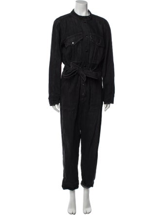 Veronica Beard Crew Neck Jumpsuit