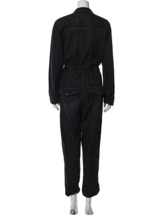 Veronica Beard Crew Neck Jumpsuit