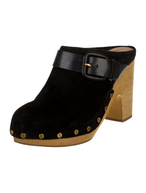 Veronica Beard Suede Studded Accents Boots