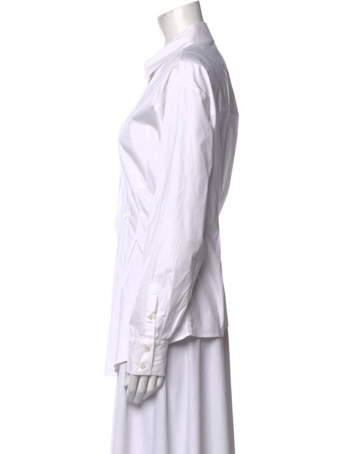 Veronica Beard Long Sleeve Button-Up Top