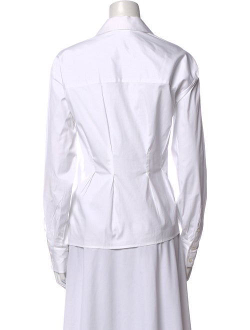 Veronica Beard Long Sleeve Button-Up Top