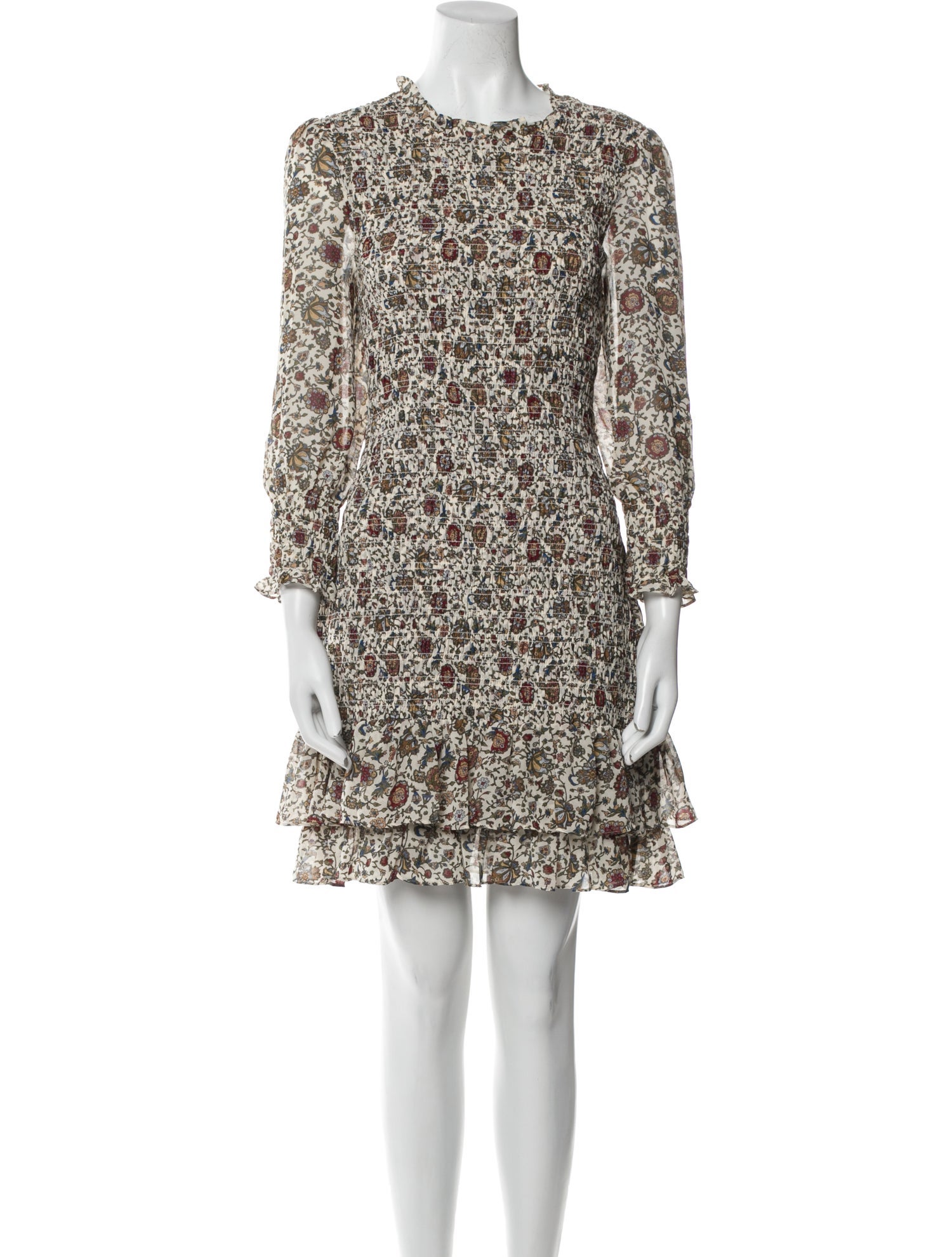 Veronica Beard Floral Print Mini Dress w/ Tags