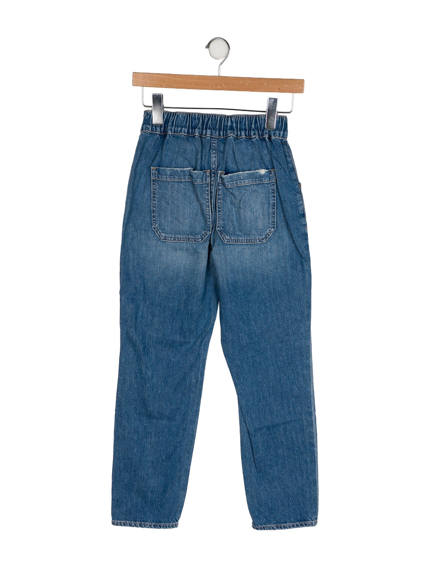 Veronica Beard Mid-Rise Straight Leg Jeans