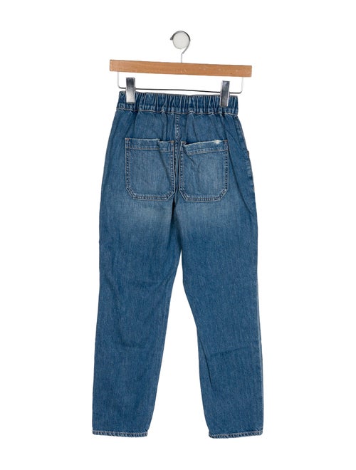Veronica Beard Mid-Rise Straight Leg Jeans