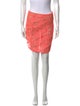 Veronica Beard Lace Pattern Mini Skirt