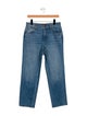 Veronica Beard Mid-Rise Straight Leg Jeans