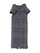 Veronica Beard Plaid Print Dickey