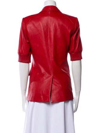 Veronica Beard Leather Blazer